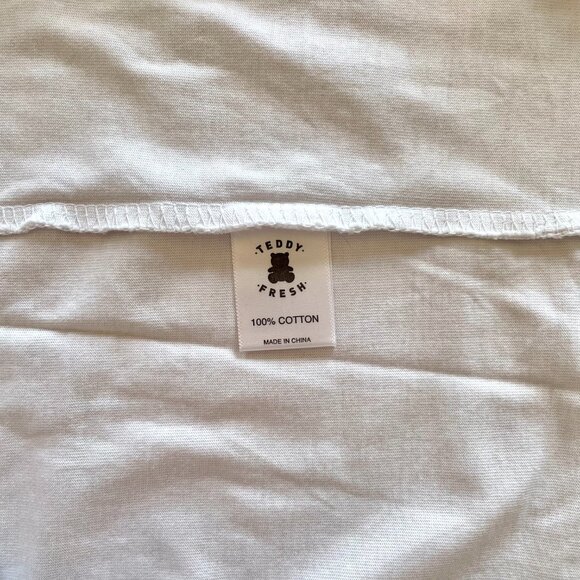 Teddy Fresh Unisex Teddy's Drawing Short Sleeve T-Shirt size XS NWOT NEW - Picture 6 of 7